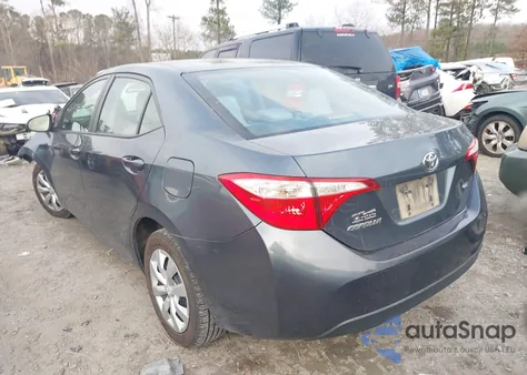 2015 Toyota Corolla Le z USA, uszkodzony, nr VIN 2T1BURHE2FC230381